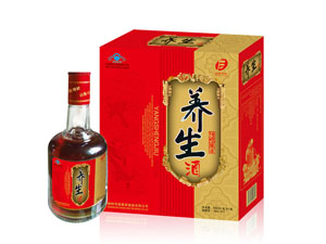 点击放大 养生酒
