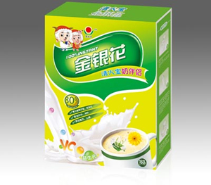 点击放大 金银花奶伴侣