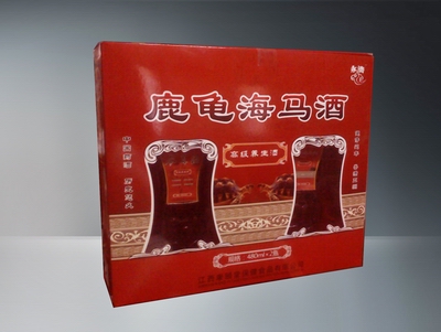 点击放大 鹿龟海马酒