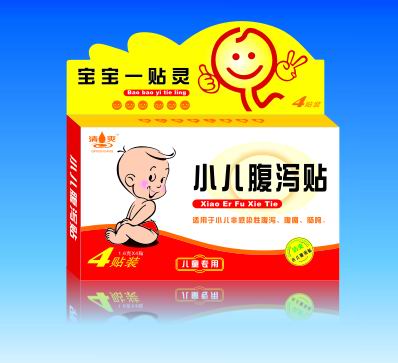 点击放大 小儿腹泻贴 小儿腹泻贴