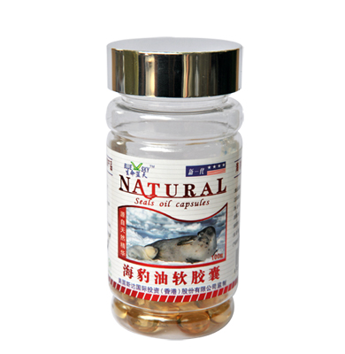 点击放大 生命蓝天 海豹油软胶囊