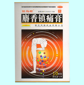 点击放大 麝香镇痛膏
