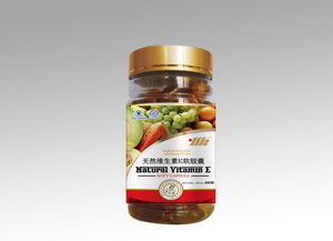 点击放大 天然维生素E 软胶囊