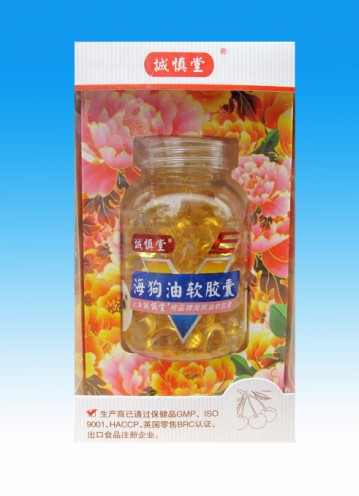 点击放大 上海诚慎堂格蓝牌海狗油软胶囊
