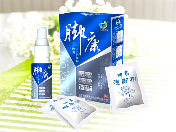 脚康强效喷剂+中药泡脚粉 
