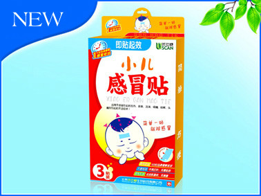 小儿感冒贴 