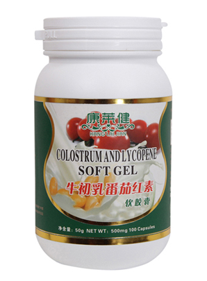 点击放大 康莱健 牛初乳番茄红素软胶囊