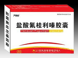 点击放大 盐酸氟桂利嗪胶囊
