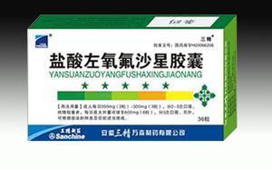 点击放大 盐酸左氧氟沙星胶囊