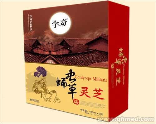 点击放大 蛹虫草灵芝 保健酒