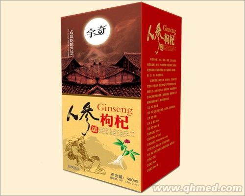 点击放大 人参枸杞 保健酒