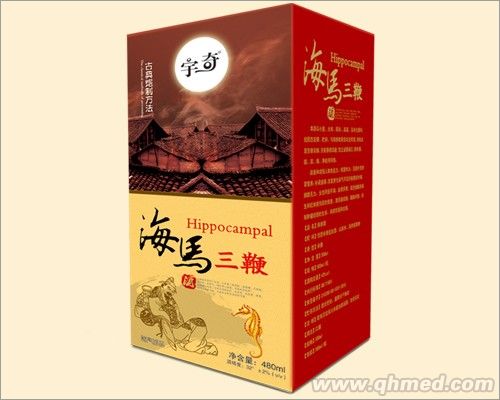 点击放大 海马三鞭 保健酒