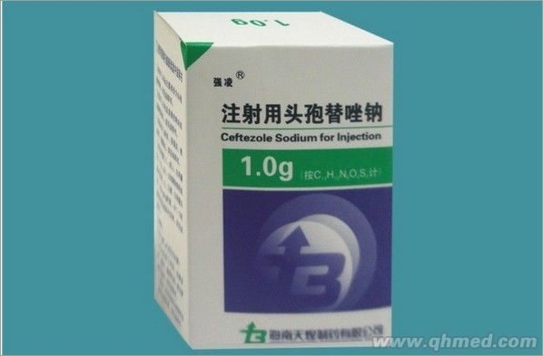 点击放大 注射用头孢替唑钠
