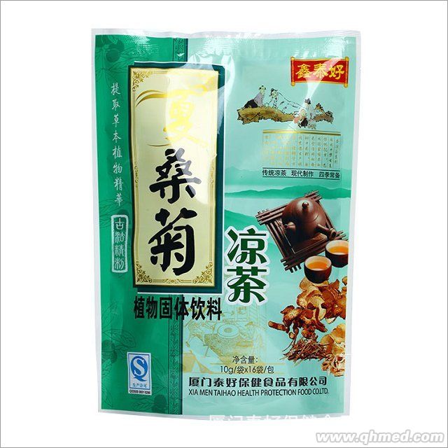 点击放大 夏桑菊凉茶(袋装) 夏桑菊凉茶(袋装)