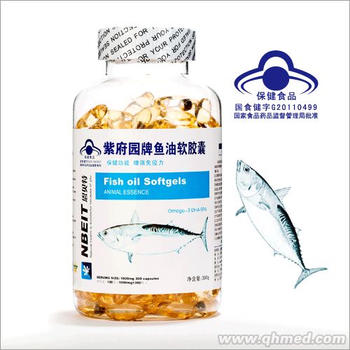 点击放大 300粒鱼油软胶囊