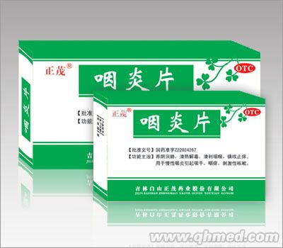 点击放大 咽炎片