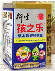 香港衍生 草本铁锌钙 软糖(水蜜桃味）