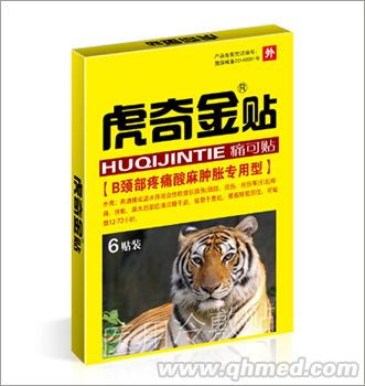 点击放大 虎奇金贴B颈部疼痛酸麻肿胀专用型