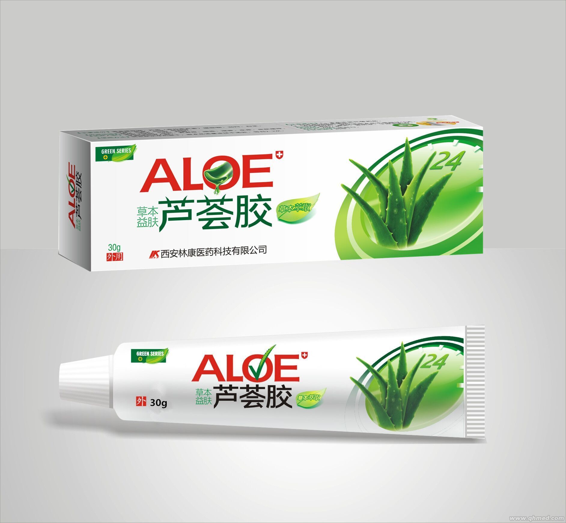 点击放大 草本益肤芦荟胶
