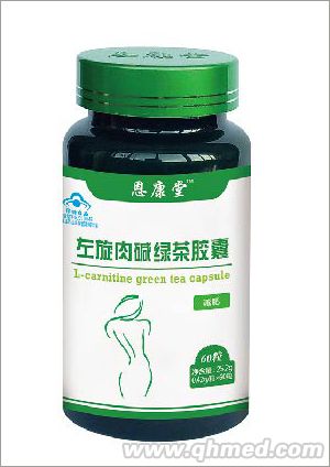 左旋肉碱绿茶胶囊 