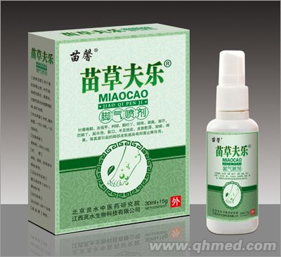 苗草夫乐脚气喷剂 