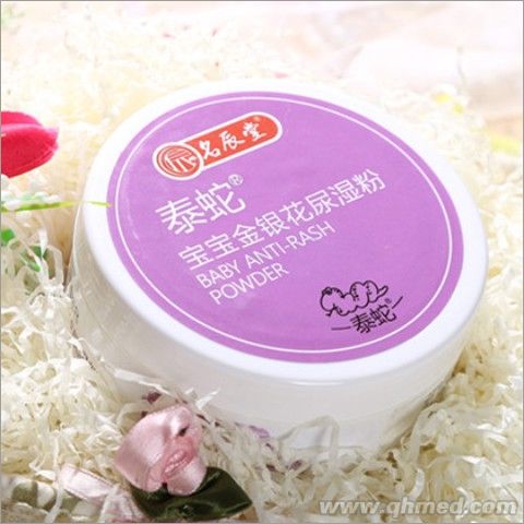 点击放大 名辰堂 泰蛇宝宝金银花尿湿粉140g 尿湿粉