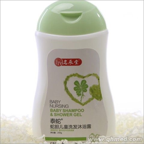 名辰堂 蛇胆儿童洗发沐浴露250g 沐浴露