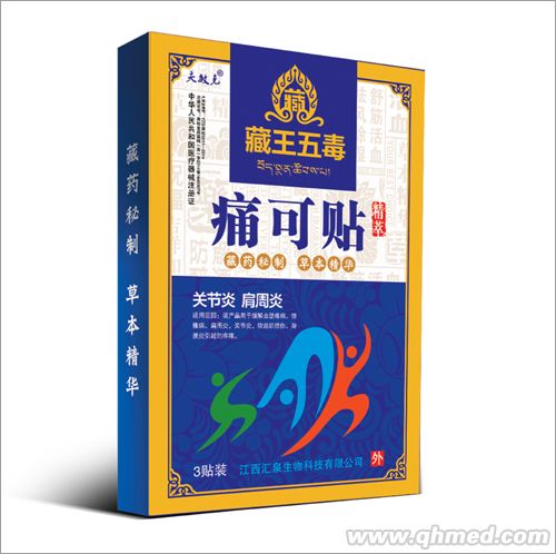 点击放大 藏王五毒痛可贴