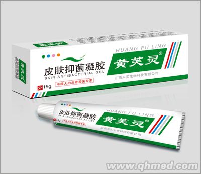 皮肤抑菌凝胶黄芙灵 