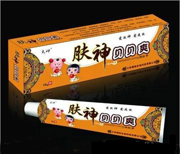 肤神贝贝爽维肤膏 