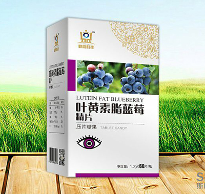 叶黄素脂蓝莓精片 