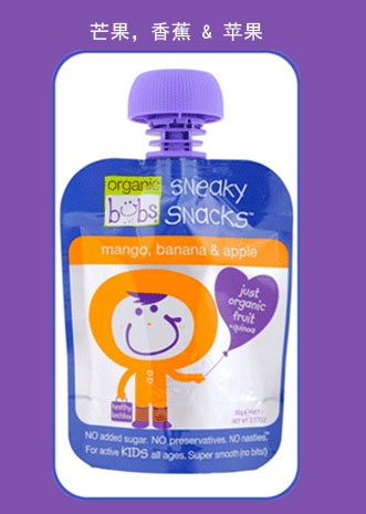 水果谷物混合泥芒果香蕉苹果