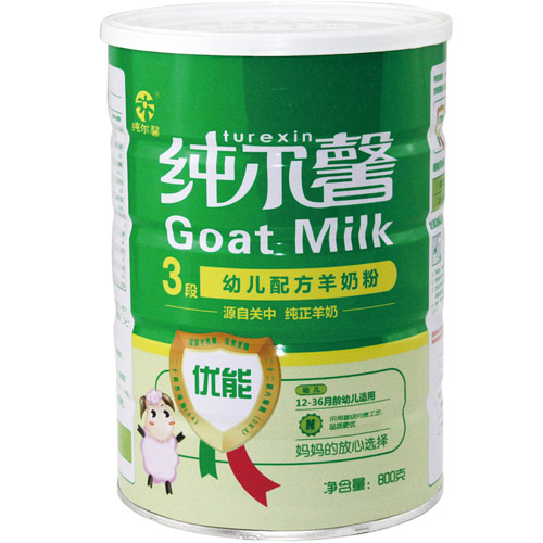 纯尔馨优能幼儿配方羊奶粉3段800g