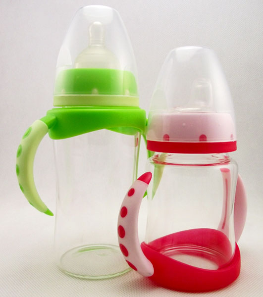 哈乐帝尔自动感温奶瓶组合装