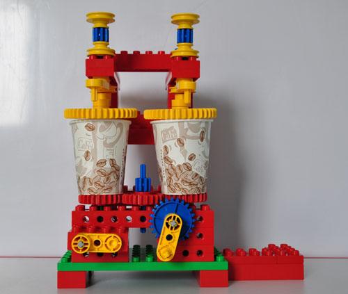 乐高冰淇淋机器积木玩具