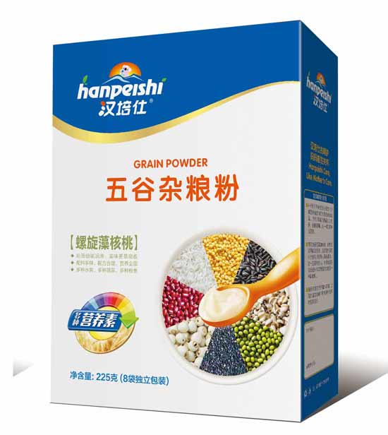 汉培仕螺旋藻核桃五谷杂粮粉